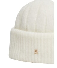 TOMMY HILFIGER TIMELESS Wollm&uuml;tze Wei&szlig; - M&uuml;tzen/H&uuml;te - 3