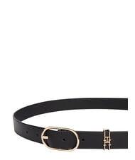 TOMMY HILFIGER FEMININE Lederg&uuml;rtel Schwarz - G&uuml;rtel - 2