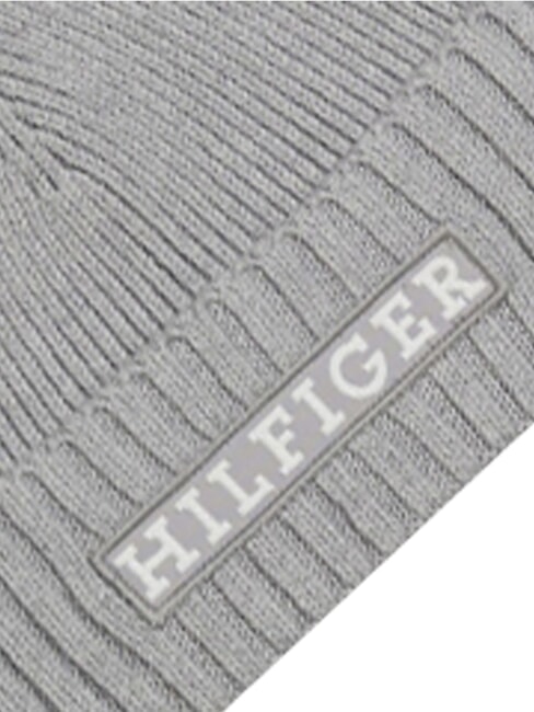 MONOTYPE BEANIE M&uuml;tze aus Baumwolle und Wolle grau - M&uuml;tzen/H&uuml;te