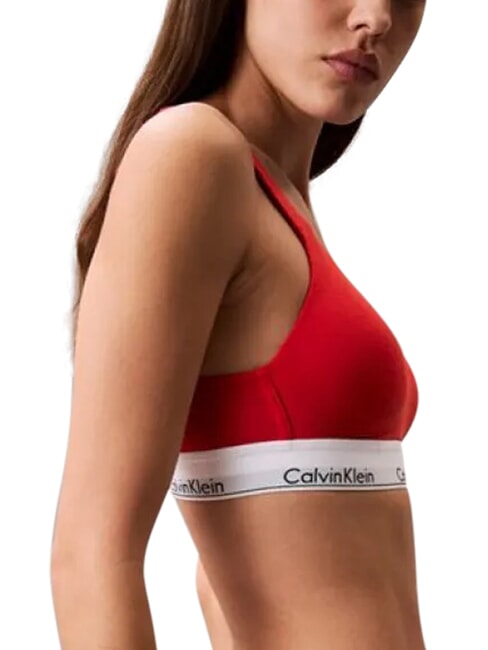 CK Leicht gepolsterter BH Rot - BHs Damen