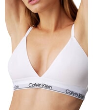 CALVIN KLEIN CK Bralette-BH aus Stretch-Baumwolle Wei&szlig; - BHs Damen - 3