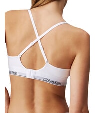 CALVIN KLEIN CK Bralette-BH aus Stretch-Baumwolle Wei&szlig; - BHs Damen - 4