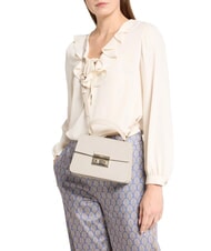 FURLA BELLA Kleine Ledertasche St. Andromeda Perle - Damentaschen - 5
