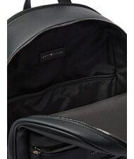 TOMMY HILFIGER TH WOVEN 14-Zoll-Laptop-Rucksack Schwarz - PC-Rucks&auml;cke - 3