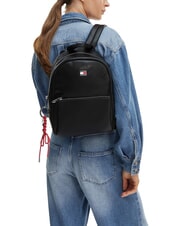 TOMMY HILFIGER TJ CITY CHARM Damenrucksack Schwarz - Damentaschen - 5