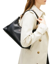 TOMMY HILFIGER TH ESSENTIAL Schultertasche mit Schultergurt Schwarz - Damentaschen - 2