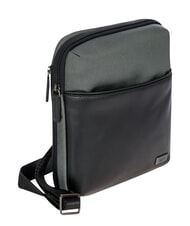 BRIC&rsquo;S MONZA Erweiterbare Tablet-Tasche grau schwarz - Umh&auml;ngetaschen Herren - 3