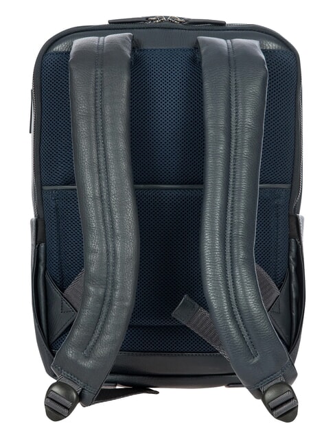 TORINO 14-Zoll-Laptop-Rucksack aus Leder Marine - PC-Rucks&auml;cke