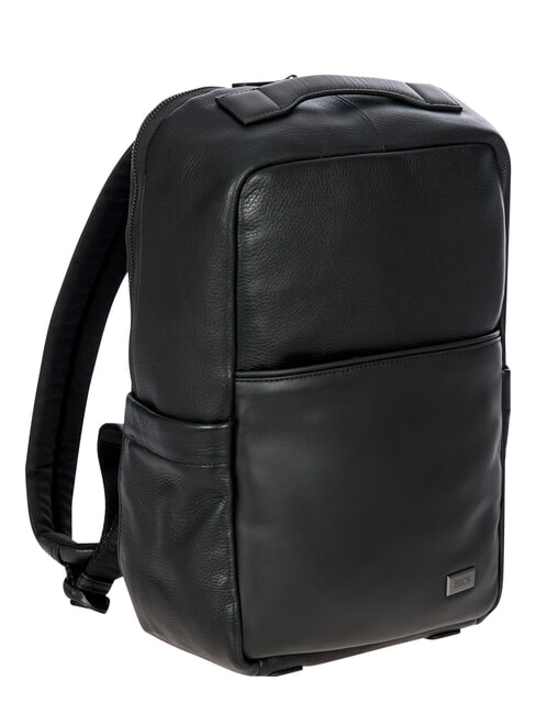 TORINO 14-Zoll-Laptop-Rucksack aus Leder Schwarz - PC-Rucks&auml;cke