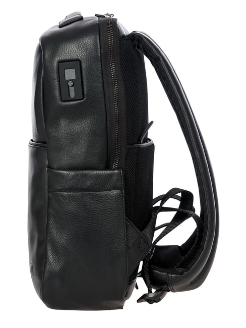 TORINO 14-Zoll-Laptop-Rucksack aus Leder Schwarz - PC-Rucks&auml;cke