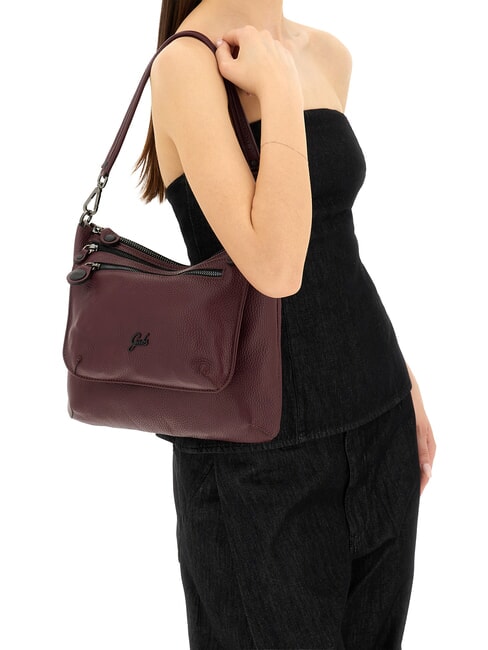 BENNY M Schultertasche, Leder Chianti - Damentaschen