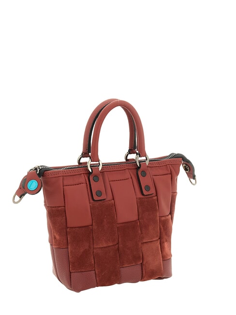 G3 MINI M Convertible Tasche, aus Leder Terrakotta - Damentaschen