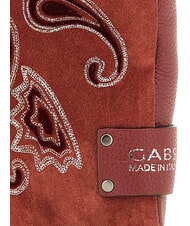 GABS BEYONCE Clutch mit Schulterriemen aus Leder Terrakotta - Damentaschen - 5