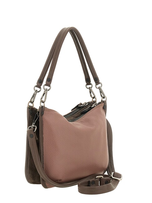 ARIANA Schultertasche mit Schulterriemen aus Leder balsamische T&ouml;ne - Damentaschen