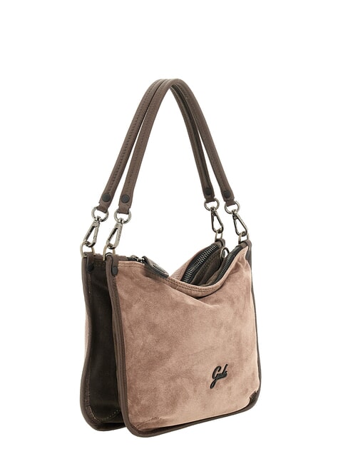 ARIANA Schultertasche mit Schulterriemen aus Leder balsamische T&ouml;ne - Damentaschen