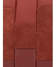 GABS ILIA Mittelgro&szlig;e Schultertasche aus Leder Terrakotta - Damentaschen - 5