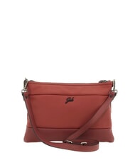GABS ILIA Mittelgro&szlig;e Schultertasche aus Leder Terrakotta - Damentaschen - 3