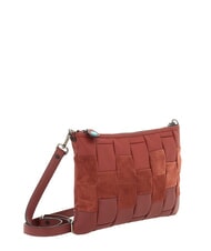 GABS ILIA Mittelgro&szlig;e Schultertasche aus Leder Terrakotta - Damentaschen - 4