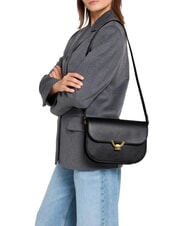 COCCINELLE DEW Schultertasche, Leder Schwarz - Damentaschen - 2