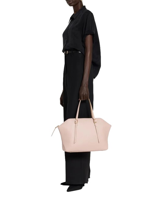 CHERRY Schultertasche, Leder Rosetten - Damentaschen