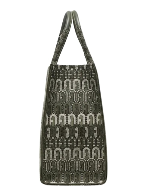 OPPORTUNITY L Tragetasche aus recyceltem Jacquard Kaktust&ouml;ne - Damentaschen