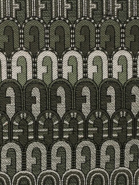 OPPORTUNITY L Tragetasche aus recyceltem Jacquard Kaktust&ouml;ne - Damentaschen