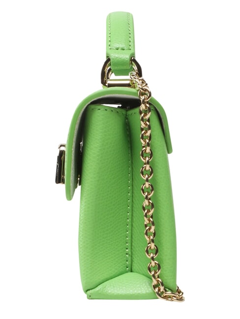 1927 Mini-Ledertasche mit Schultergurt Wasabi - Damentaschen
