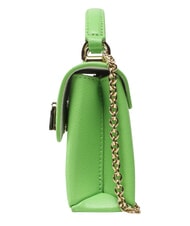 FURLA 1927 Mini-Ledertasche mit Schultergurt Wasabi - Damentaschen - 3