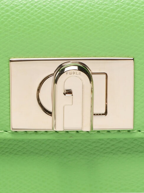 1927 Mini-Ledertasche mit Schultergurt Wasabi - Damentaschen