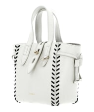 FURLA NET Mini-Handtasche mit Schulterriemen Marshmallow + schwarz - Damentaschen - 2
