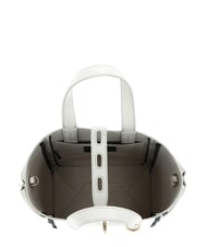 FURLA NET Mini-Handtasche mit Schulterriemen Marshmallow + schwarz - Damentaschen - 5
