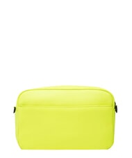FURLA IRIS Mini-Handtasche mit Schulterriemen fluoreszierendes Gelb + Schwarz - Damentaschen - 3