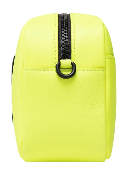 IRIS Mini-Handtasche mit Schulterriemen fluoreszierendes Gelb + Schwarz - Damentaschen