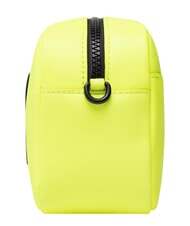 FURLA IRIS Mini-Handtasche mit Schulterriemen fluoreszierendes Gelb + Schwarz - Damentaschen - 4