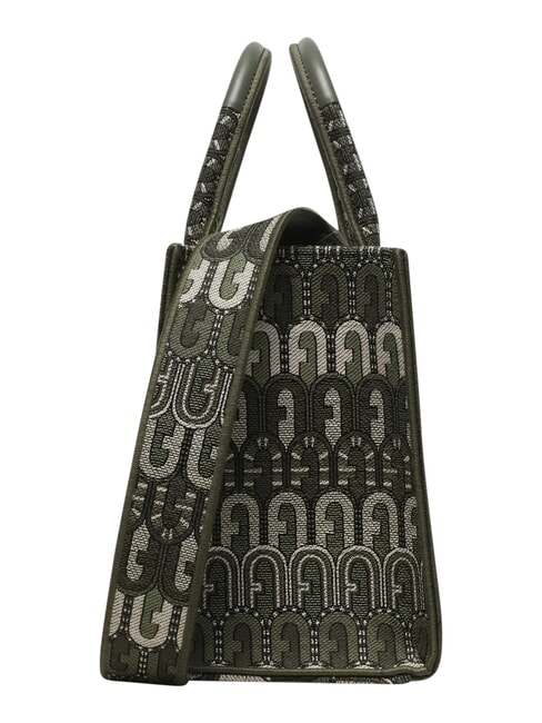 OPPORTUNITY S Tragetasche aus recyceltem Jacquard Kaktust&ouml;ne - Damentaschen