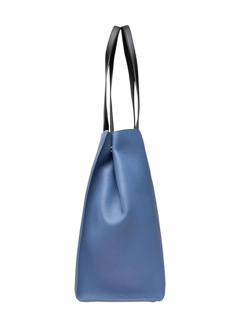 SOFIA  Schultertasche Welle+Schwarz+Pazifik - Damentaschen