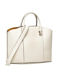 FURLA MIASTELLA Handtasche mit Schultergurt wei&szlig;e Baumwolle - Damentaschen - 4