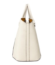 FURLA MIASTELLA Handtasche mit Schultergurt wei&szlig;e Baumwolle - Damentaschen - 5