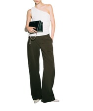 FURLA TESSA Mini-Schultertasche Schwarz - Damentaschen - 2