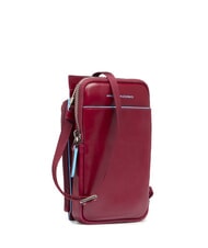 PIQUADRO CAMPIONARIO - BLUE SQUARE H&auml;ngende Geldb&ouml;rse ROT - Brieftaschen Herren - 2