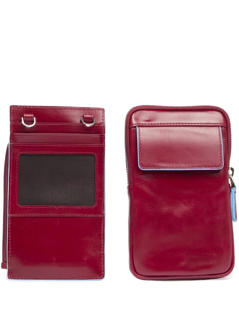 CAMPIONARIO - BLUE SQUARE H&auml;ngende Geldb&ouml;rse ROT - Brieftaschen Herren