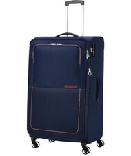 AMERICAN TOURISTER AIR WAVE Gro&szlig;er Einkaufswagen marineblau/orange - Halbharte Trolleys - 3