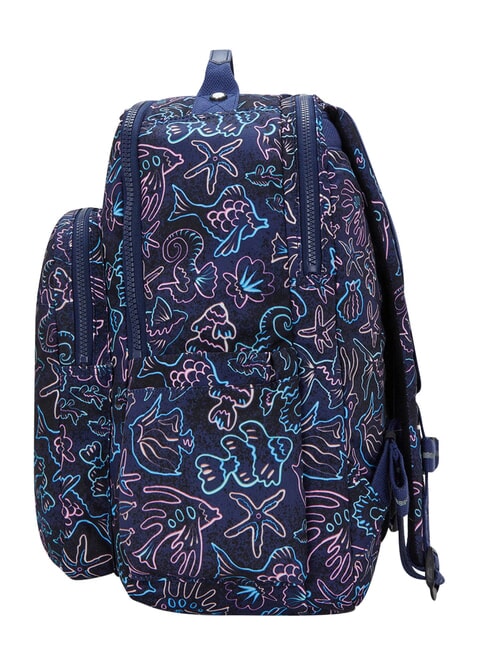 SEOUL COLLEGE BTS 15-Zoll-Laptop-Rucksack Discofische - Rucks&auml;cke f&uuml;r Schule &amp; Freizeit
