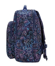 KIPLING SEOUL COLLEGE BTS 15-Zoll-Laptop-Rucksack Discofische - Rucks&auml;cke f&uuml;r Schule &amp; Freizeit - 4