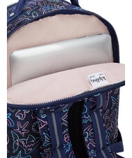 KIPLING SEOUL COLLEGE BTS 15-Zoll-Laptop-Rucksack Discofische - Rucks&auml;cke f&uuml;r Schule &amp; Freizeit - 7