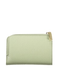 COCCINELLE METALLIC SOFT Kleine Geldb&ouml;rse aus Leder Gr&uuml;n - Brieftaschen Damen - 2