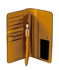 PIQUADRO MUSE Geldb&ouml;rse mit M&uuml;nzfach, aus Leder Gelb - Brieftaschen Damen - 4