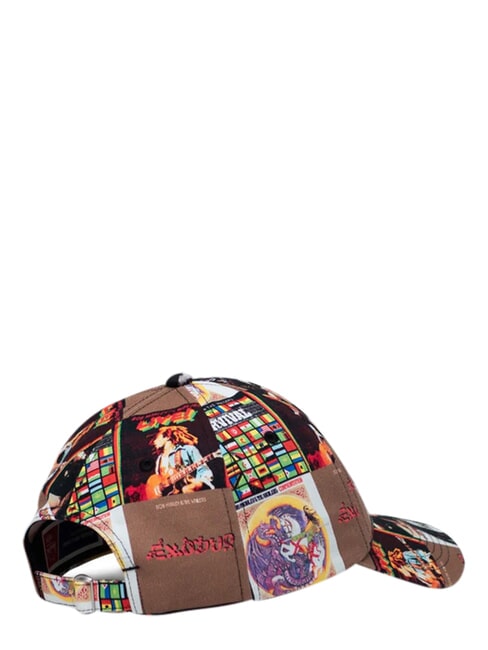 CLASSIC Schirmm&uuml;tze Bob Marley Allover-Print - M&uuml;tzen/H&uuml;te