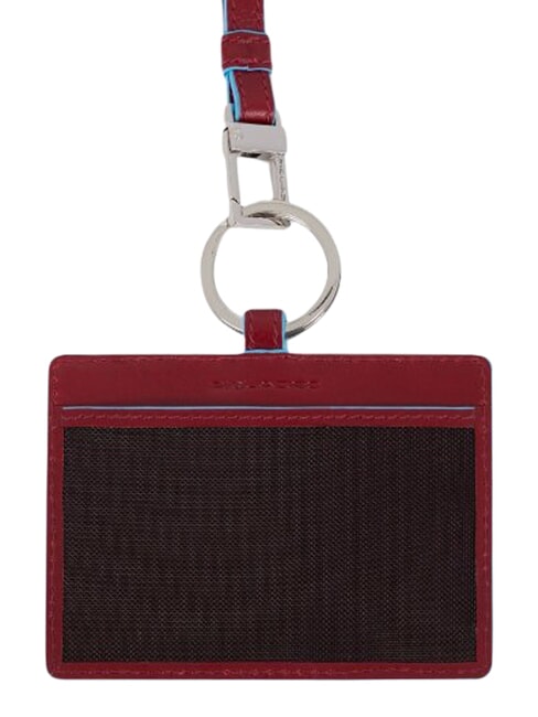 BLUE SQUARE Karten- oder Ausweishalter, Hals ROT - Brieftaschen Herren
