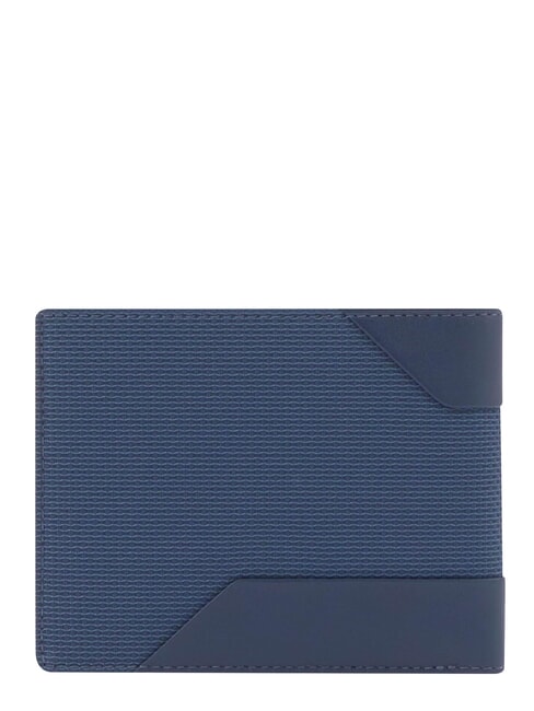 GIO Geldb&ouml;rse aus recyceltem Stoff Blau - Brieftaschen Herren